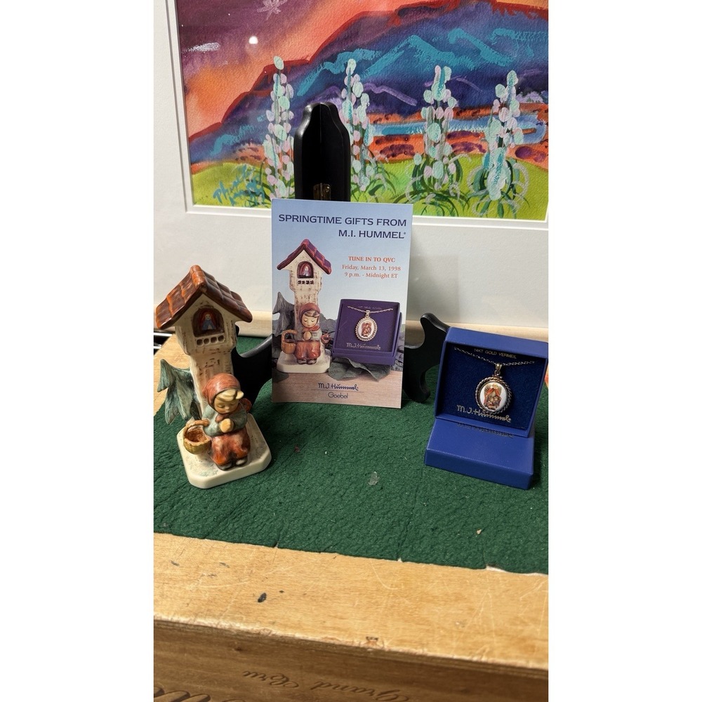 Goebel Hummel Hum 84‎ Am Wegesrand Worship 60th Anniversary Figurine